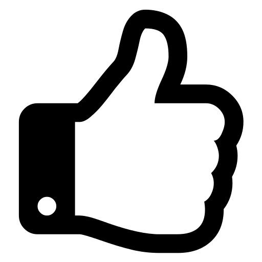 Un symbole de pouce vers le haut